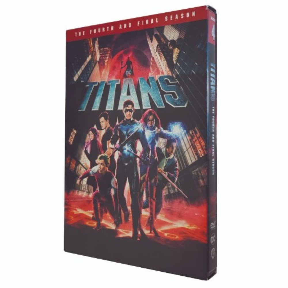 Titans Complete Season 4 DVD 3 discs DVD set Brand New and sealed